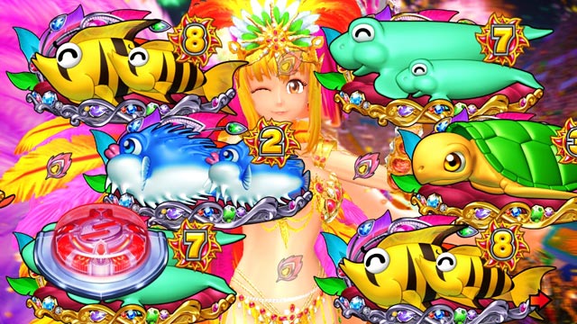 注目演出[カーニバルRush中][ギンギラパラダイス 夢幻カーニバル 強