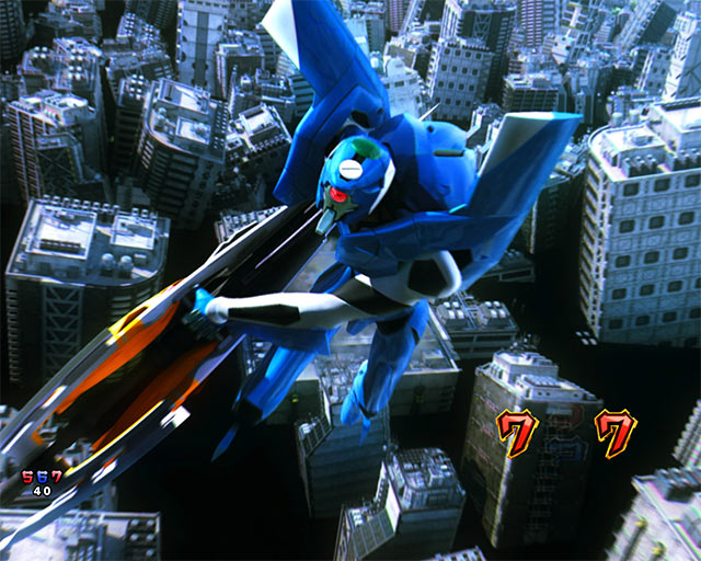 ぱちんこ シン·エヴァンゲリオン]アクリルパネル／第13号機リーチ