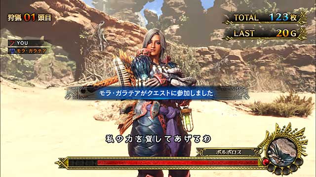 仲間ハンター&モンスター解説[パチスロ モンスターハンター