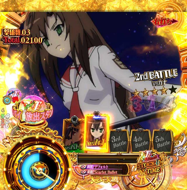 緋弾のアリア 緋弾覚醒編 99Ver.｜スペック 遊タイムの期待値