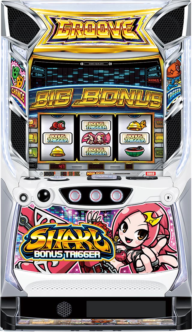SHAKE BONUS TRIGGER│スマスロ スペック 機械割