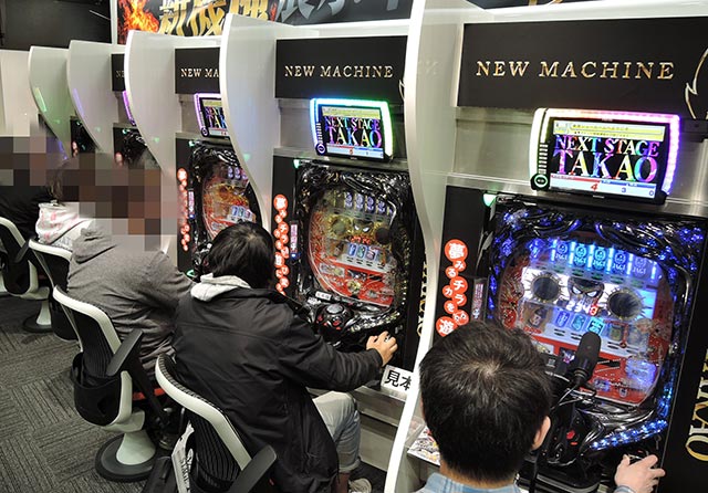 自販機パチンコはジャギが主役 自販機パチンコはジャギが主役